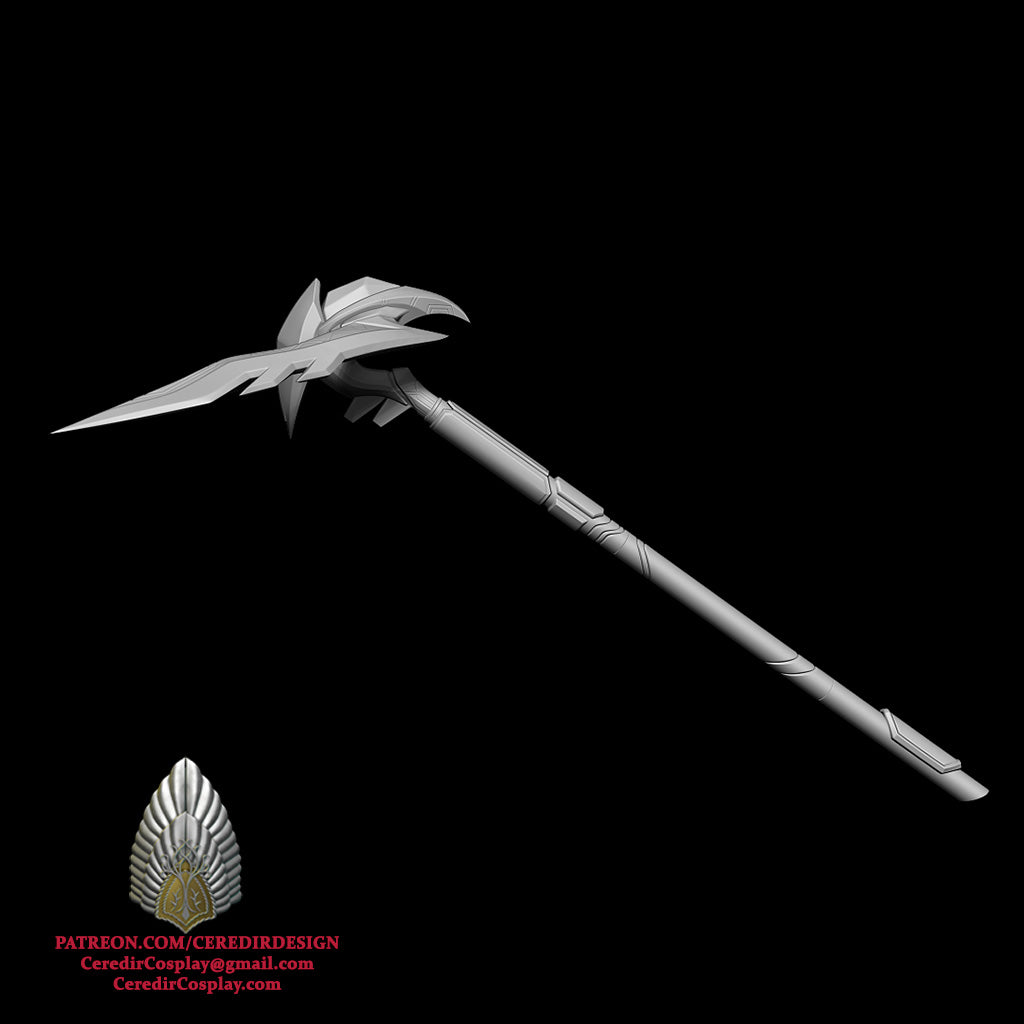 Marvel Rivals Adam Warlock Staff 3D DIGITAL DOWNLOAD