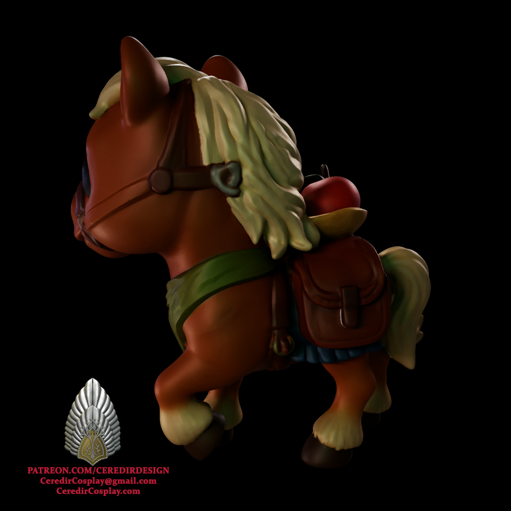 Bill The Pony Funko Inspired Lord of the rings 3d digital DL