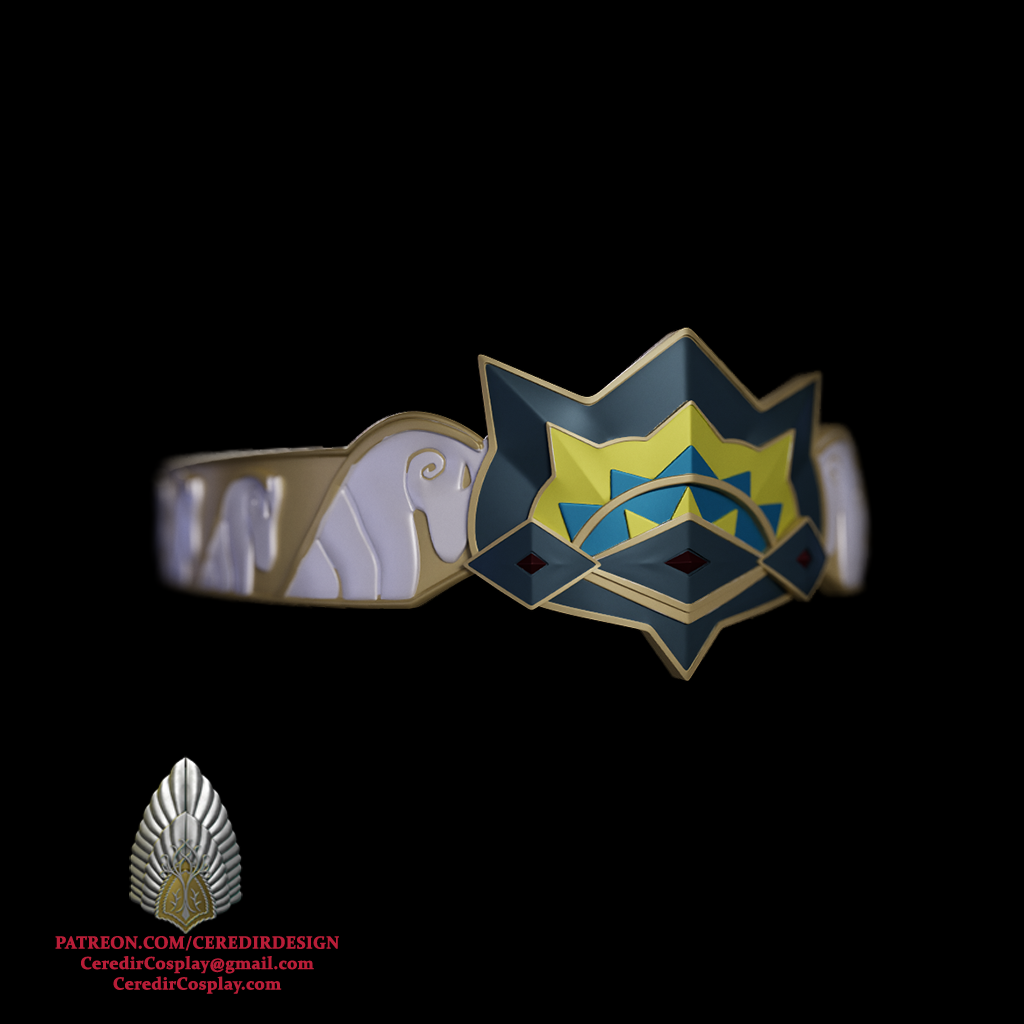 Helm Hammerhand Crown lord of the rings 3D DIGITAL DOWNLOAD