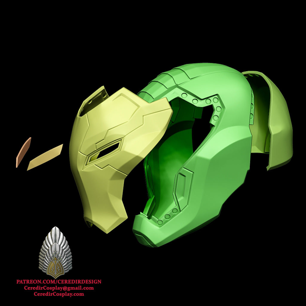 Iron Man Helmet Marvel Rivals 3D DIGITAL DOWNLOAD