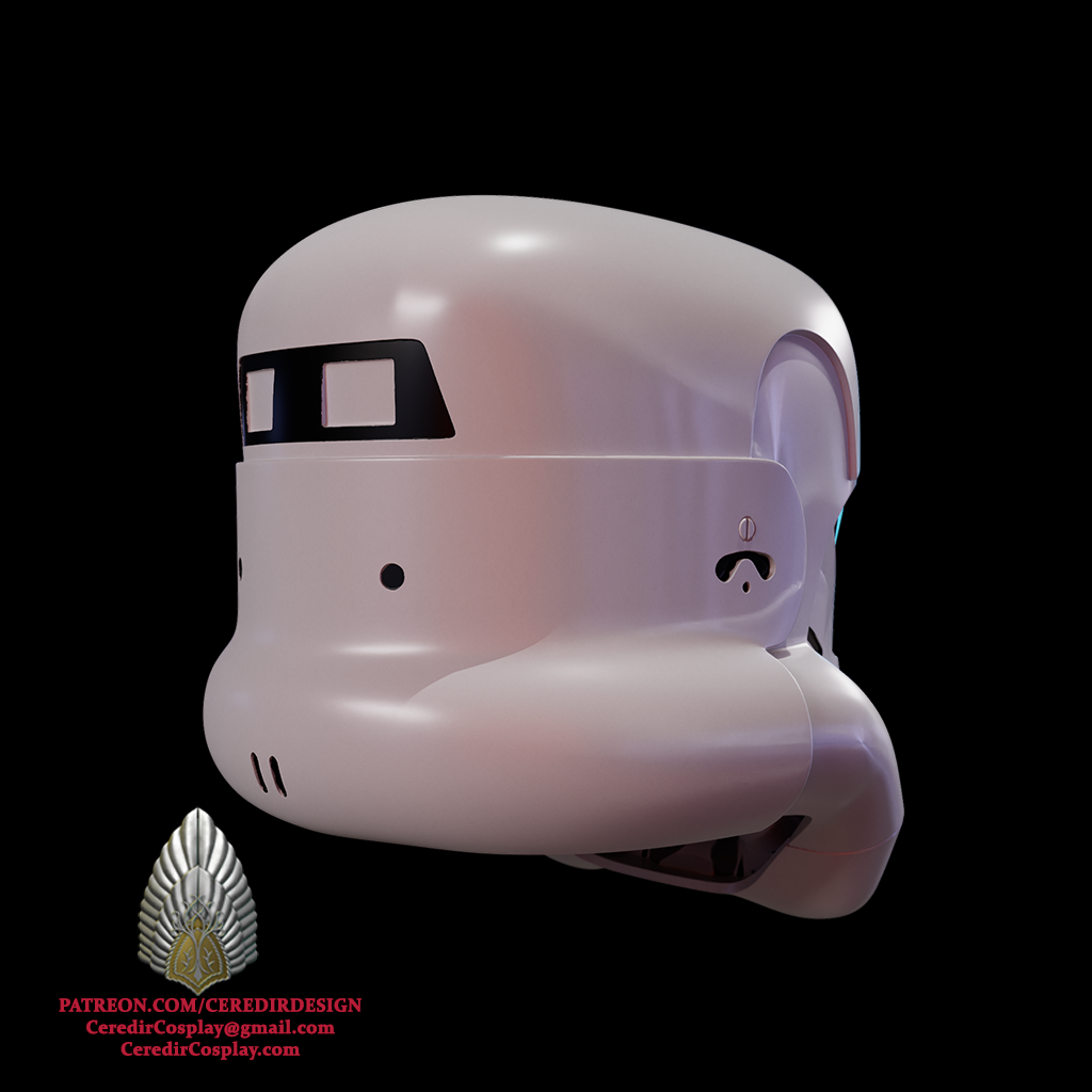 Storm Trooper Ralph Mcquarrie Star Wars 3D DIGITAL DOWNLOAD