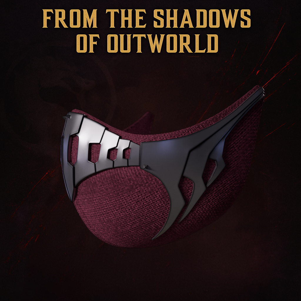 Mortal Kombat Mileena Mask 3D DIGITAL DOWNLOAD