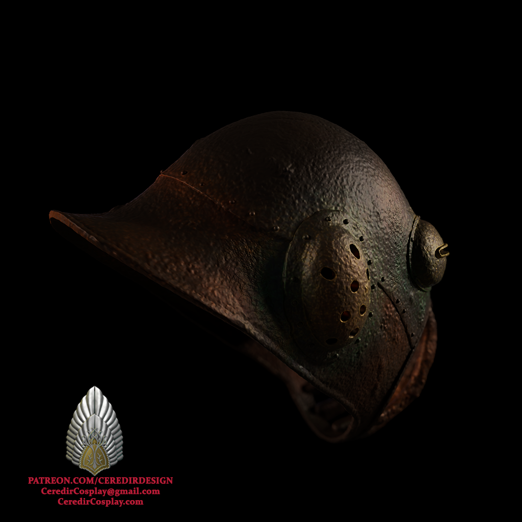 Orc Muzzle Helmet lord of the rings 3D DIGITAL DOWNLOAD