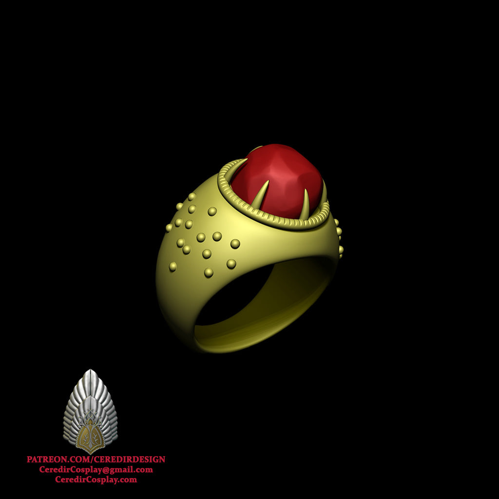 Narya Ring of Power lord of the rings 3D DIGITAL DOWNLOAD