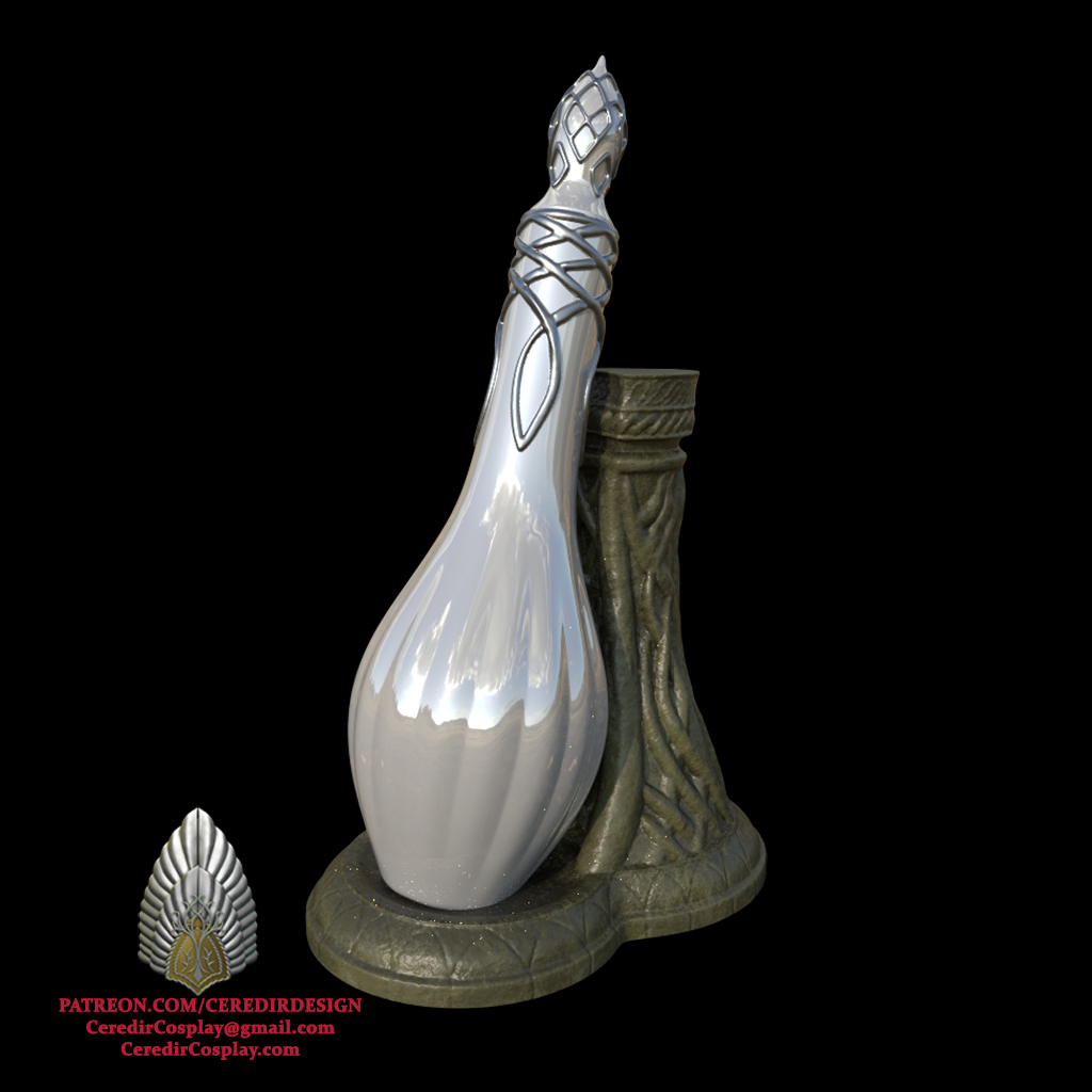 Phial of Galadriel lord of the rings 3D DIGITAL DOWNLOAD