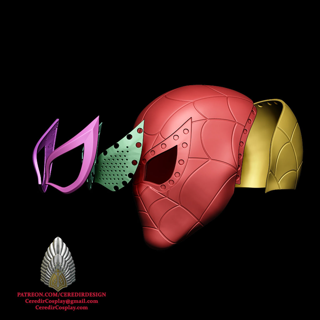 Marvel Rivals Spiderman Shell 3D DIGITAL DOWNLOAD