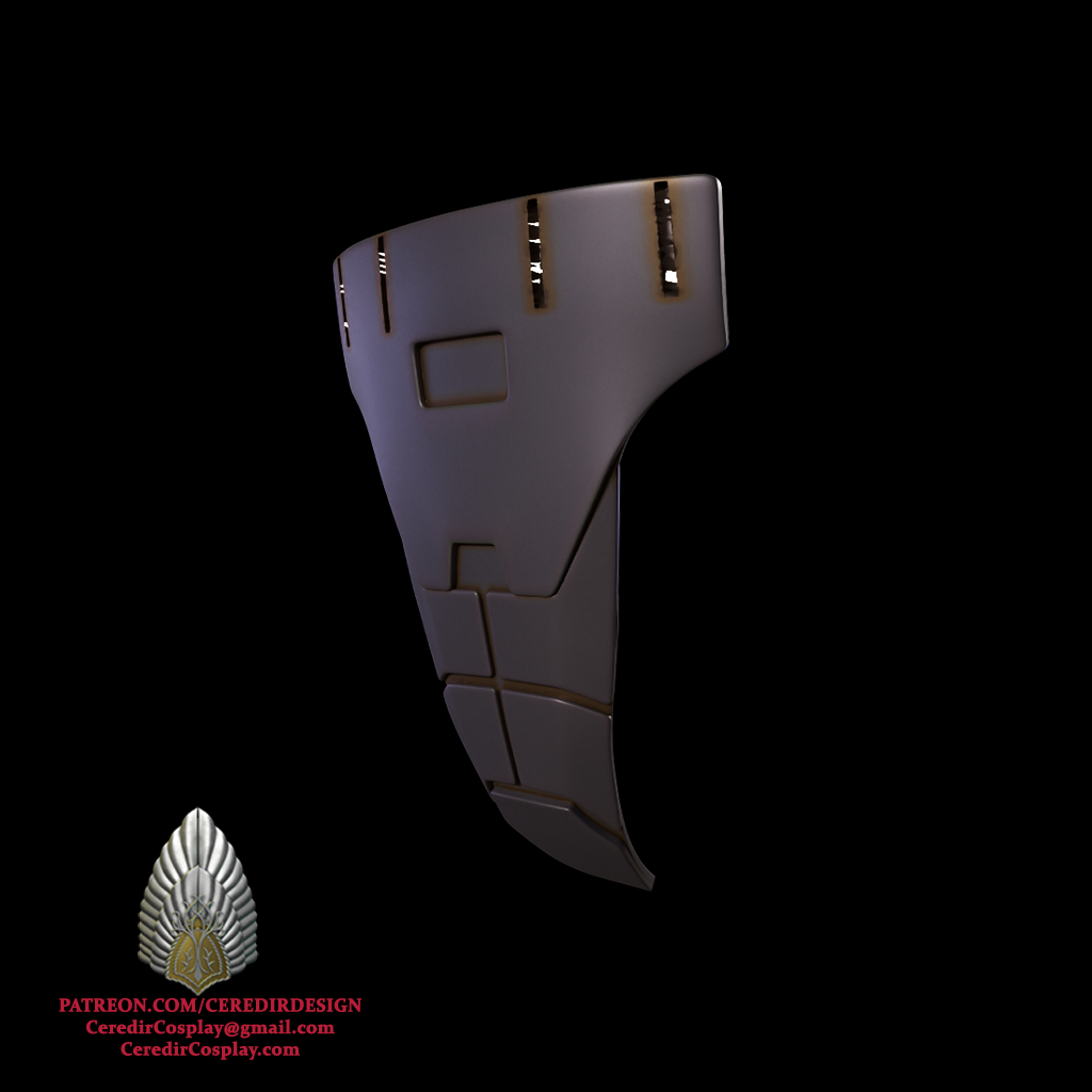 Mandalore the Ultimate Cod Plate Star Wars 3d digital dl