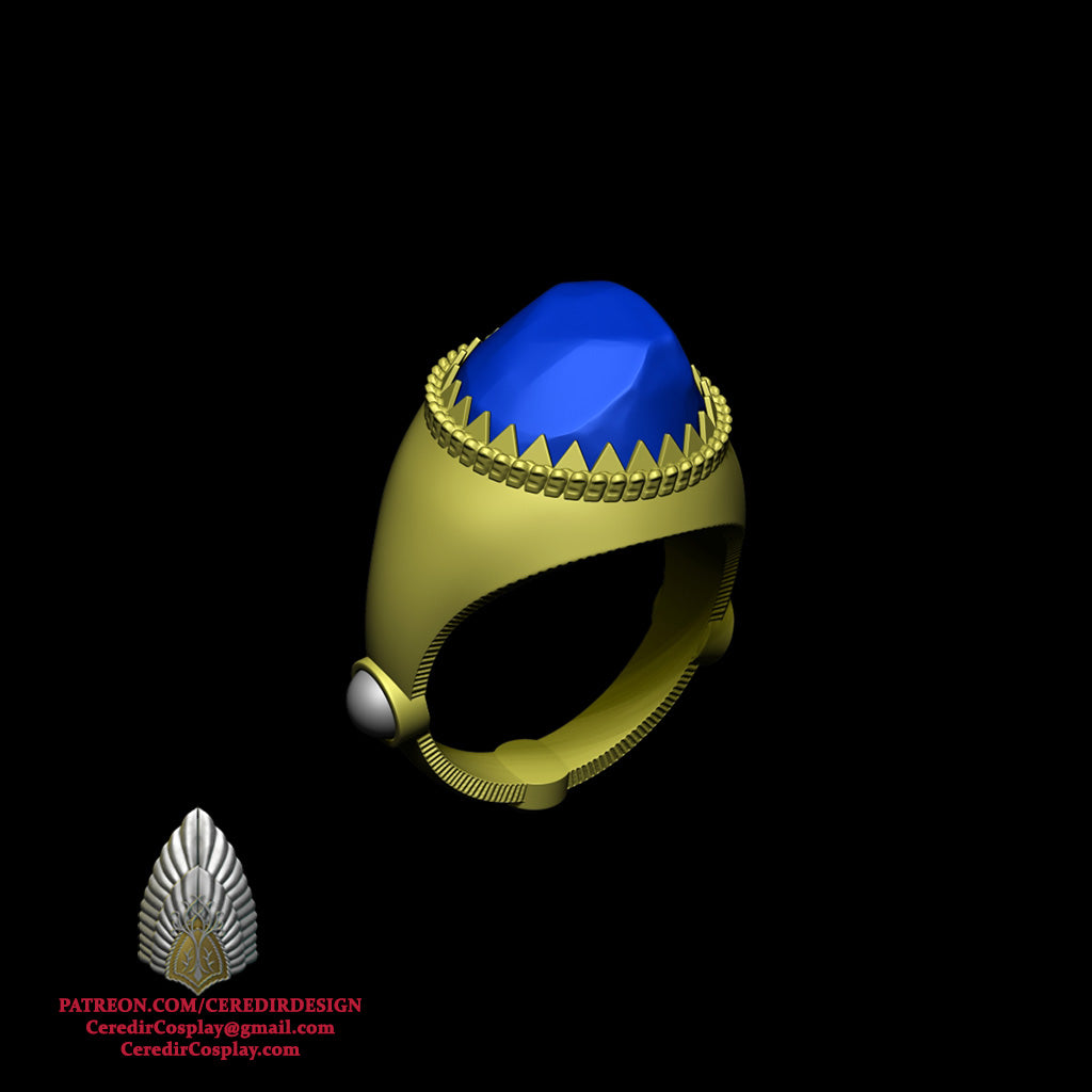 Vilya Ring of Power lord of the rings 3D DIGITAL DOWNLOAD