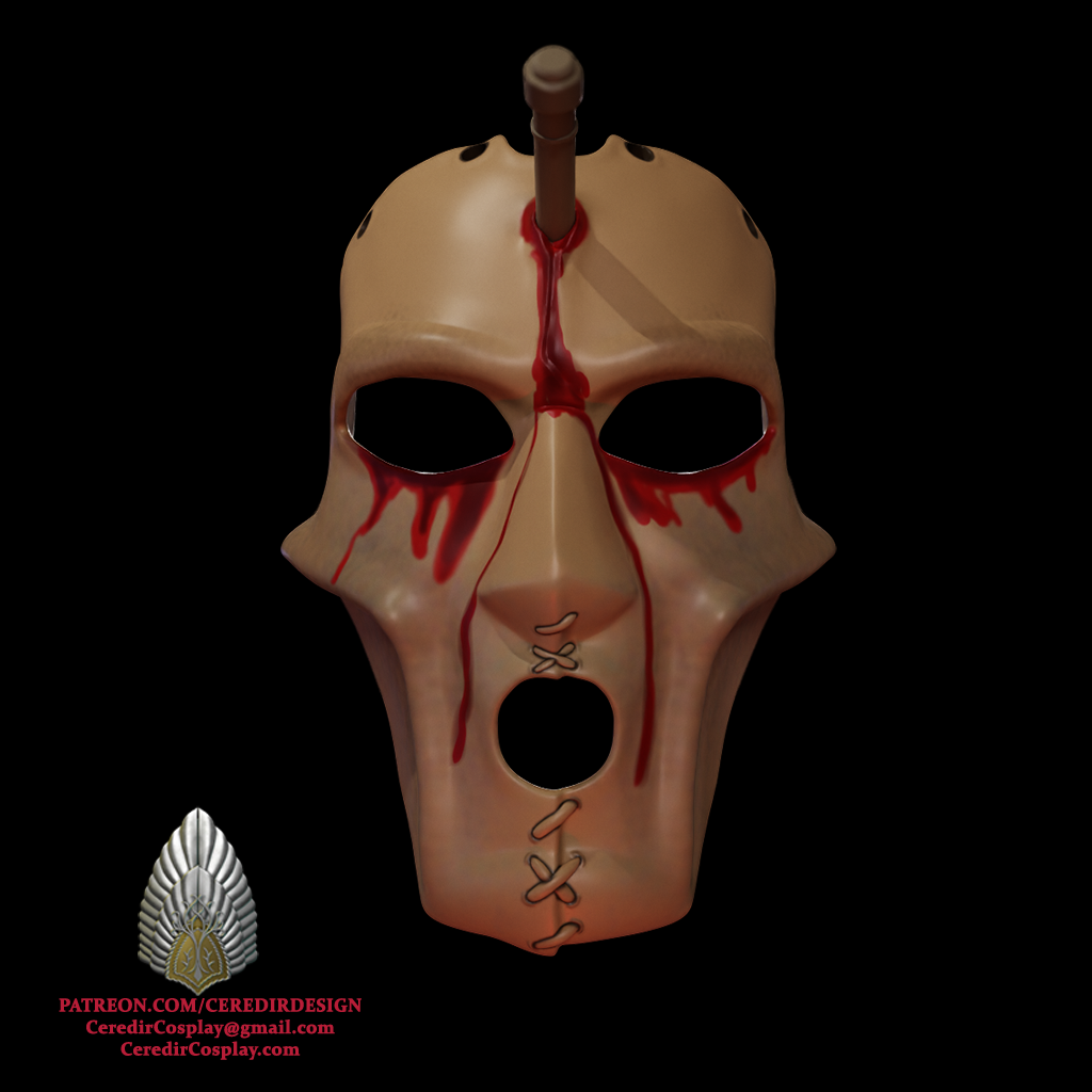 28 years later Skin MAsk 3D DIGITAL DOWNLOAD