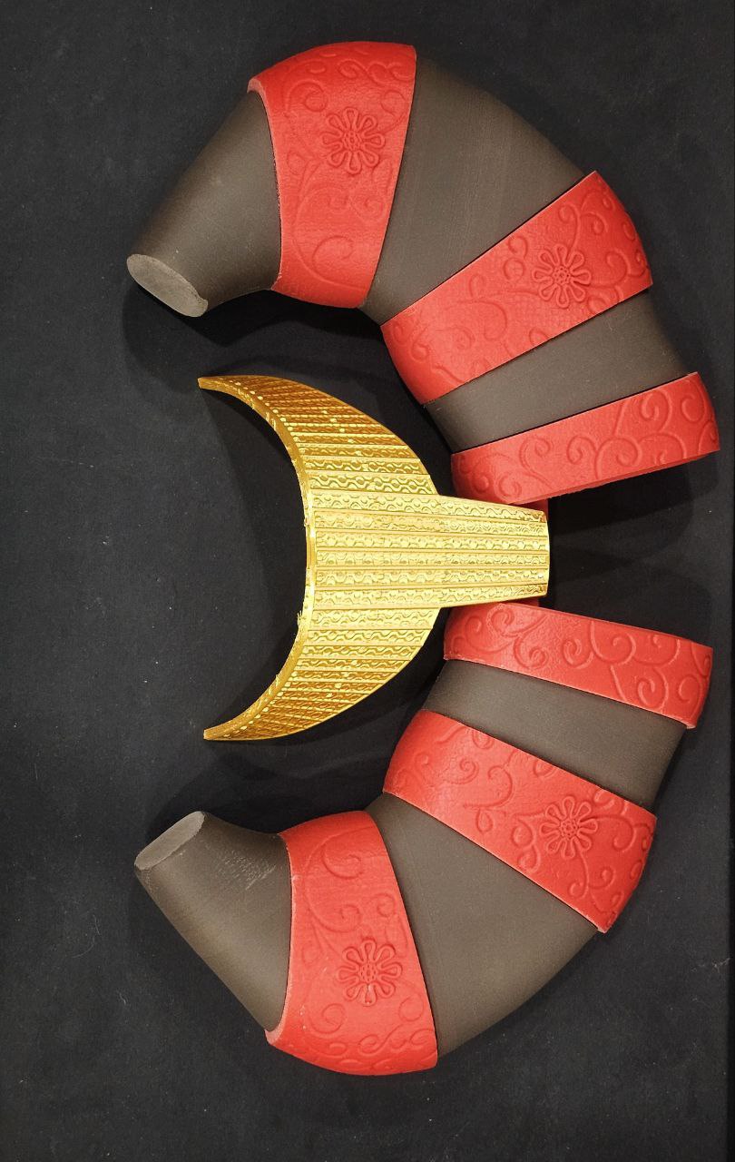 Queen Amidala Battle Crown 3d printed