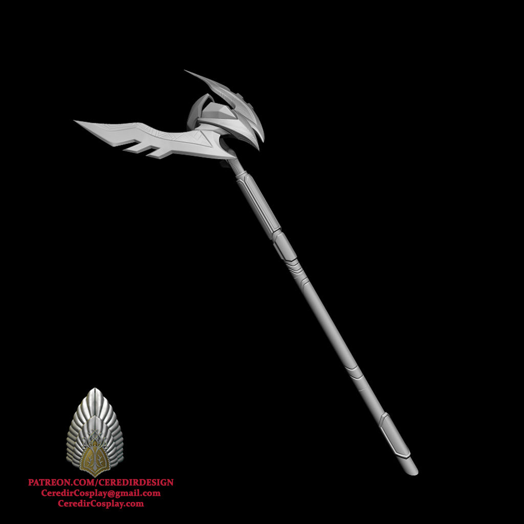 Marvel Rivals Adam Warlock Staff 3D DIGITAL DOWNLOAD