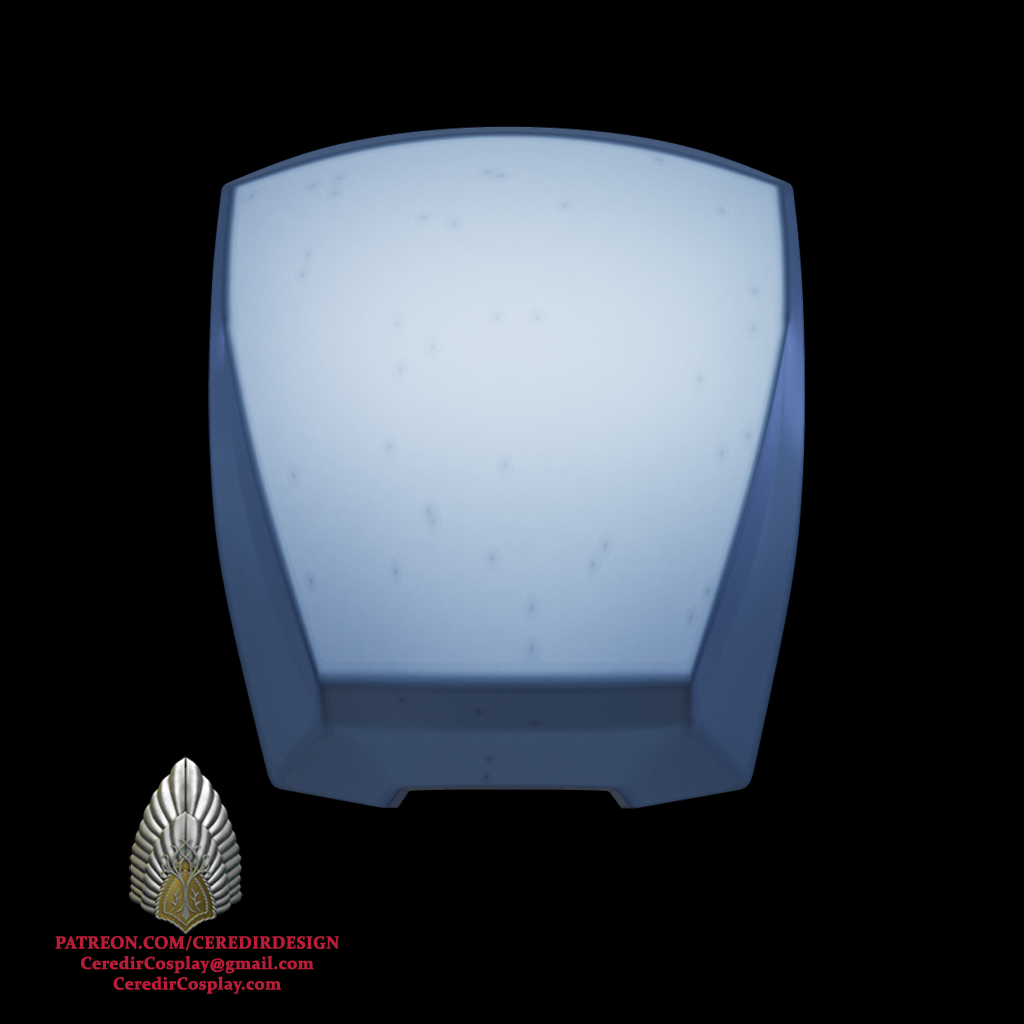 Mandalorian Back Plate with Magnet Mounted Beskad 3d digital download