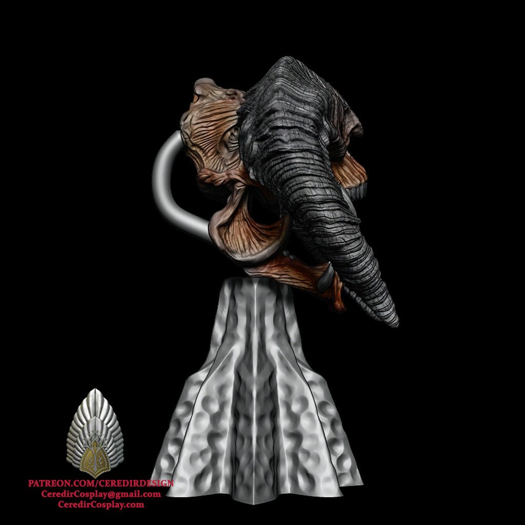 Balrog Skull lord of the rings 3D DIGITAL DOWNLOAD