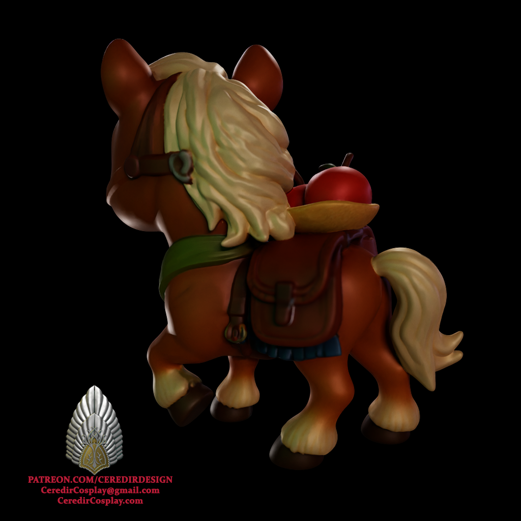 Bill The Pony Funko Inspired Lord of the rings 3d digital DL