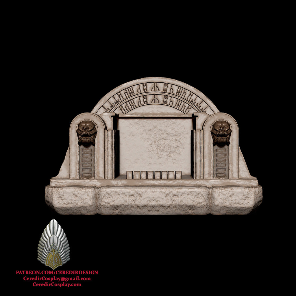 Boba Fett Throne Phone charger and holder 3D DIGITAL DL