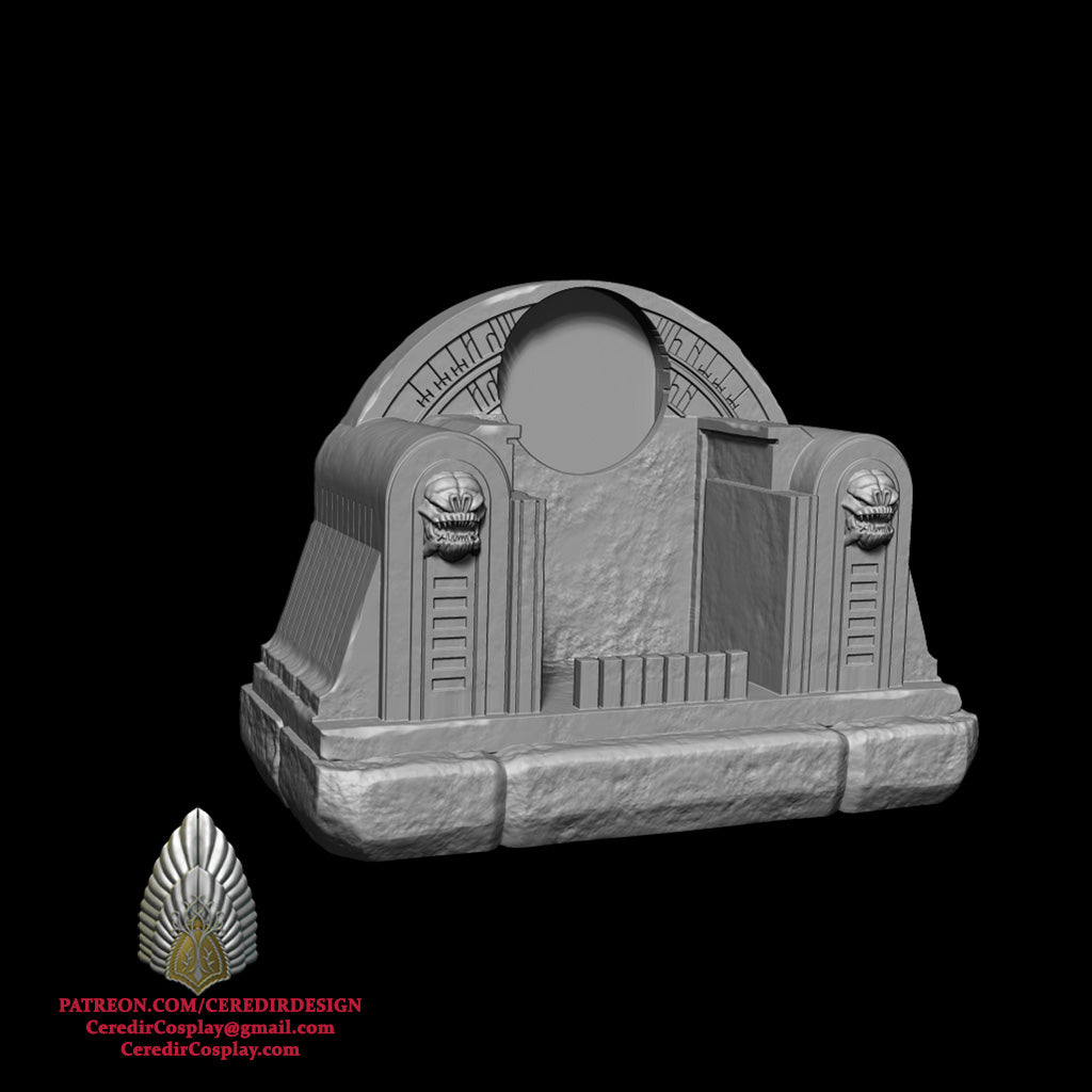 Boba Fett Throne Phone charger and holder 3D DIGITAL DL