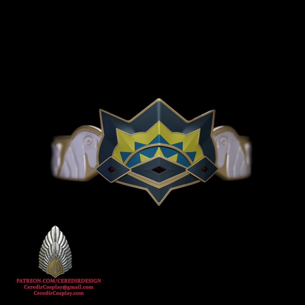 Helm Hammerhand Crown lord of the rings 3D DIGITAL DOWNLOAD