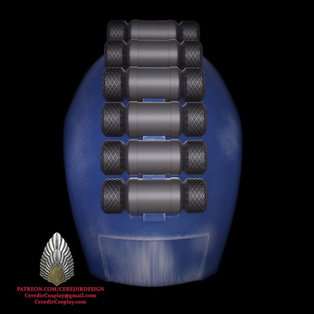 Mandalorian Shoulder Armour  Star Wars  3D DIGITAL DOWNLOAD