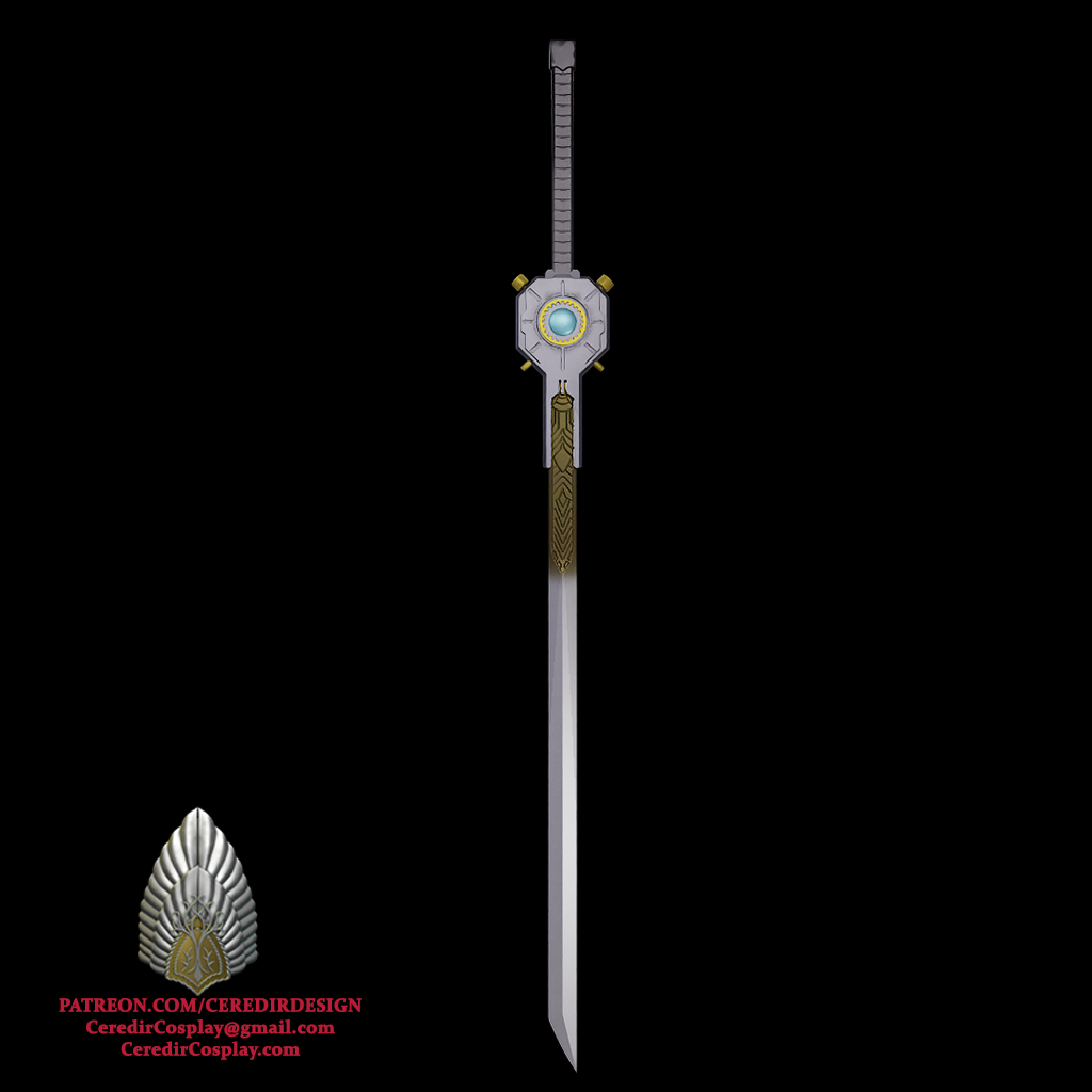 Transformers Cybertron Sword  3D Digital download