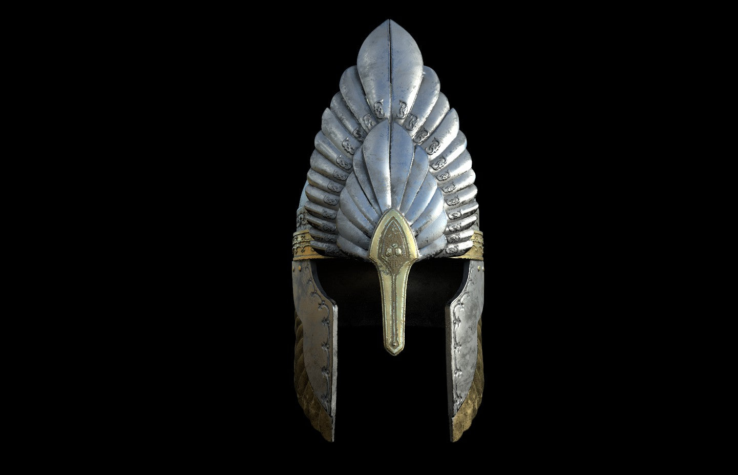 Elendil Helmet lord of the rings 3D DIGITAL DOWNLOAD