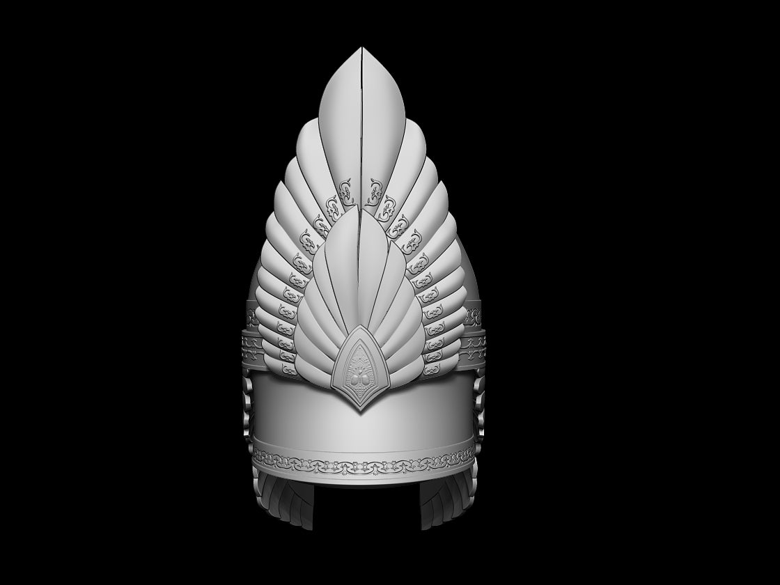 Elendil Helmet lord of the rings 3D DIGITAL DOWNLOAD