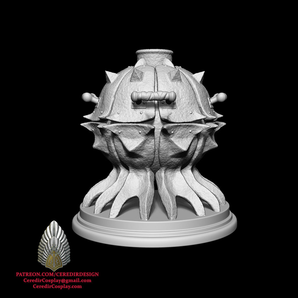 Fire of Orthanc  lord of the rings 3D DIGITAL DOWNLOAD