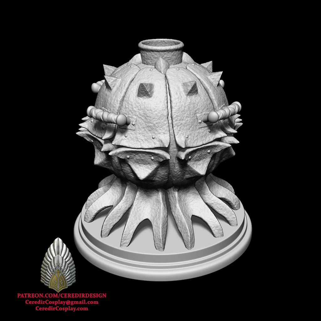 Fire of Orthanc  lord of the rings 3D DIGITAL DOWNLOAD