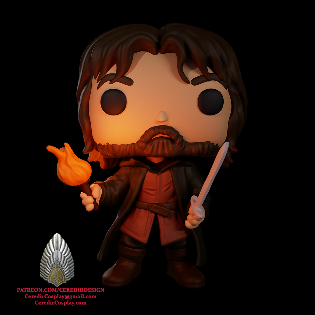 Aragorn Ranger Funko lord of the rings 3D DIGITAL DOWNLOAD