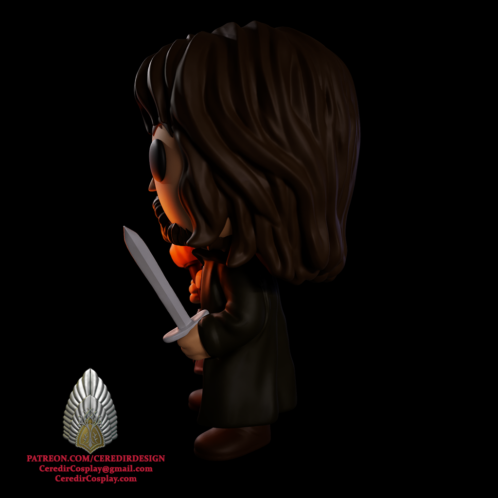 Aragorn Ranger Funko lord of the rings 3D DIGITAL DOWNLOAD