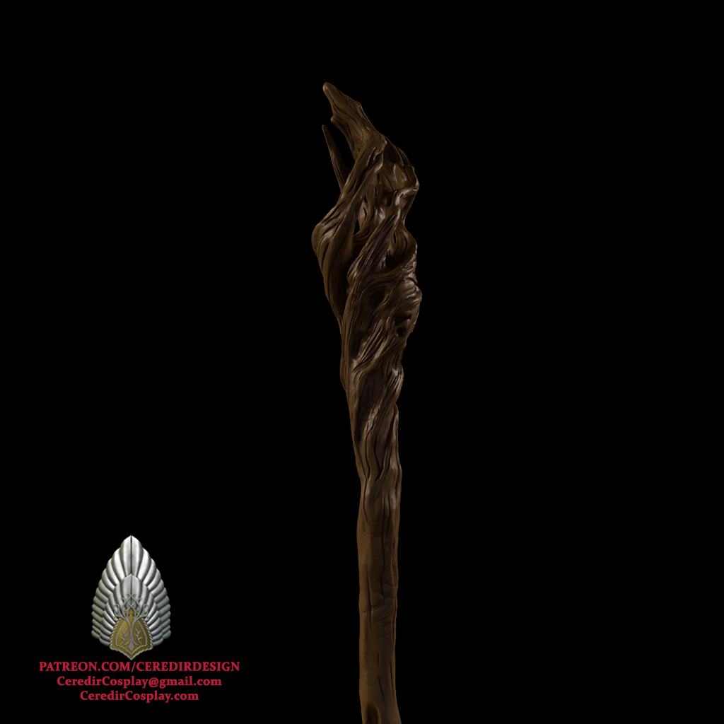 Gandalf Staff from the Hobbit 3d digital download