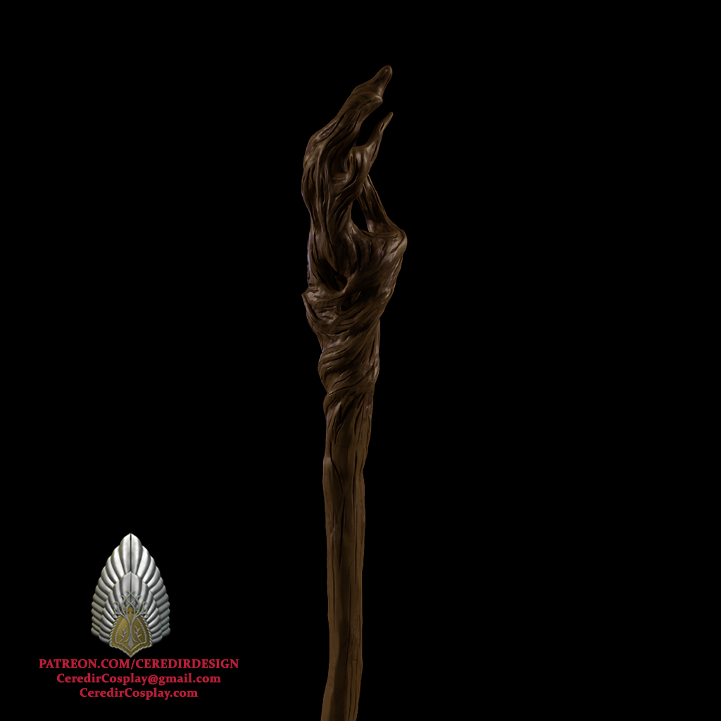 Gandalf Staff from the Hobbit 3d digital download