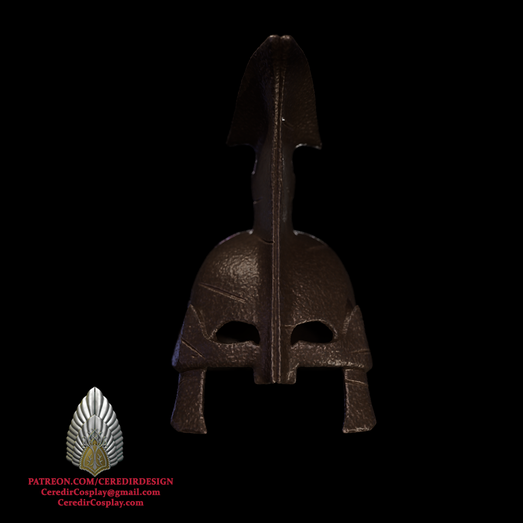 Gundabad Orc helmet lord of the rings 3D DIGITAL DOWNLOAD