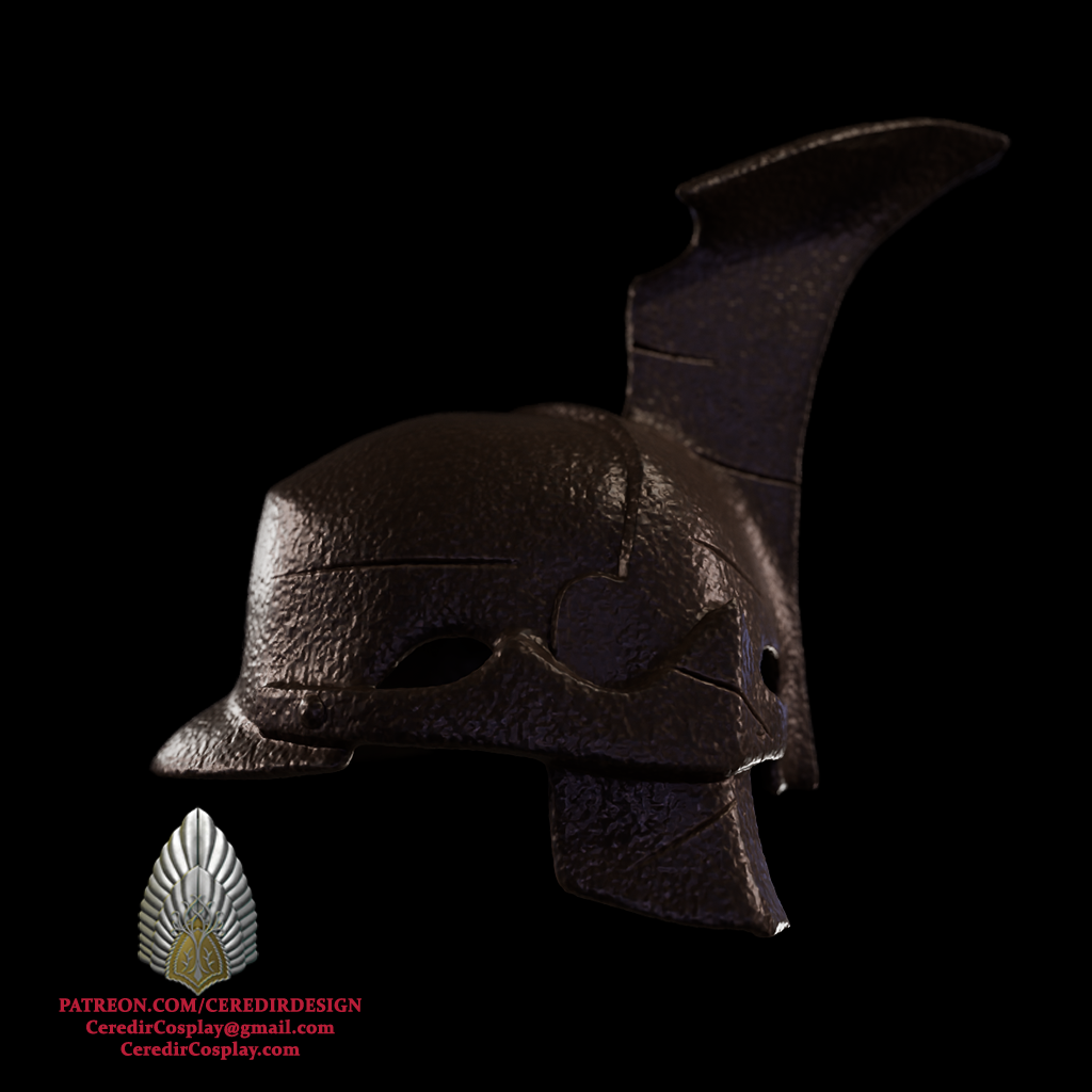 Gundabad Orc helmet lord of the rings 3D DIGITAL DOWNLOAD