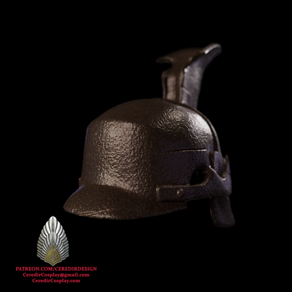 Gundabad Orc helmet lord of the rings 3D DIGITAL DOWNLOAD