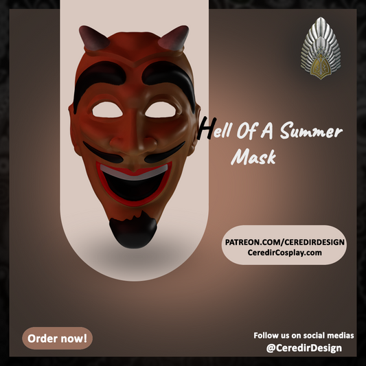 Hell of a Summer Mask 3d digital download