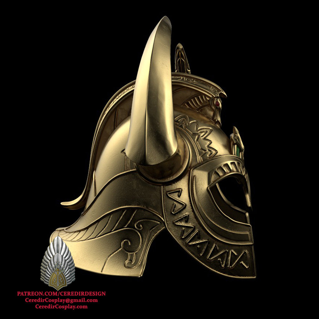 Helm Hammerhand Helmet lord of the rings 3D DIGITAL DOWNLOAD