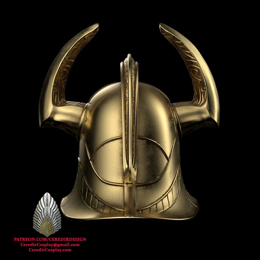 Helm Hammerhand Helmet lord of the rings 3D DIGITAL DOWNLOAD