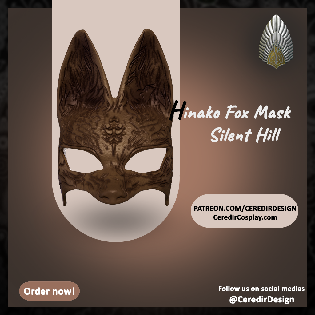 Hinako Fox Mask Silent Hill 3d digital download