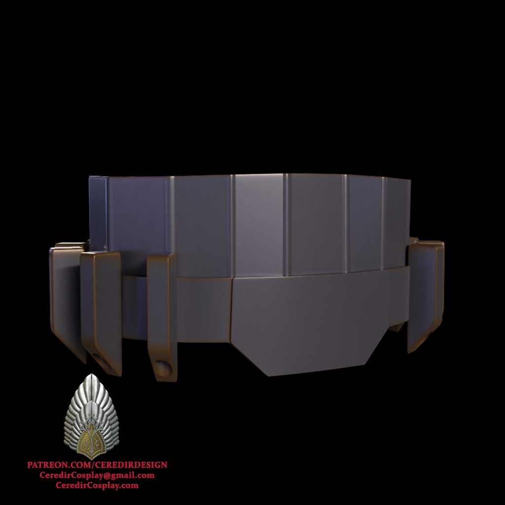 Mandalore the ultimate Hip plates Star wars 3d digital download