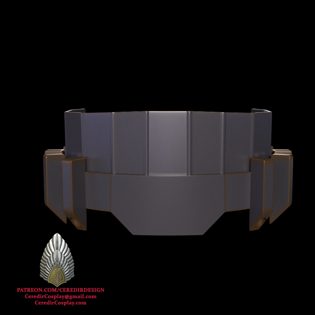 Mandalore the ultimate Hip plates Star wars 3d digital download