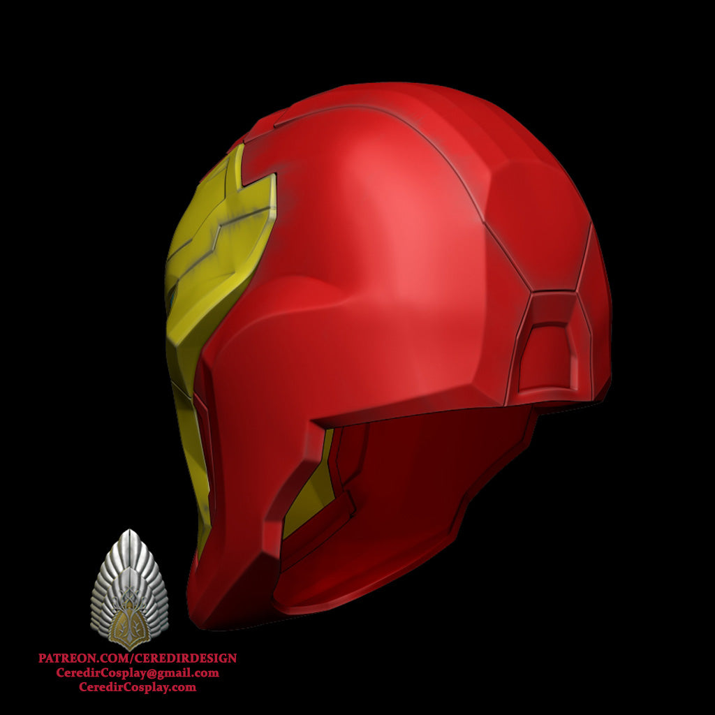 Iron Man Helmet Marvel Rivals 3D DIGITAL DOWNLOAD