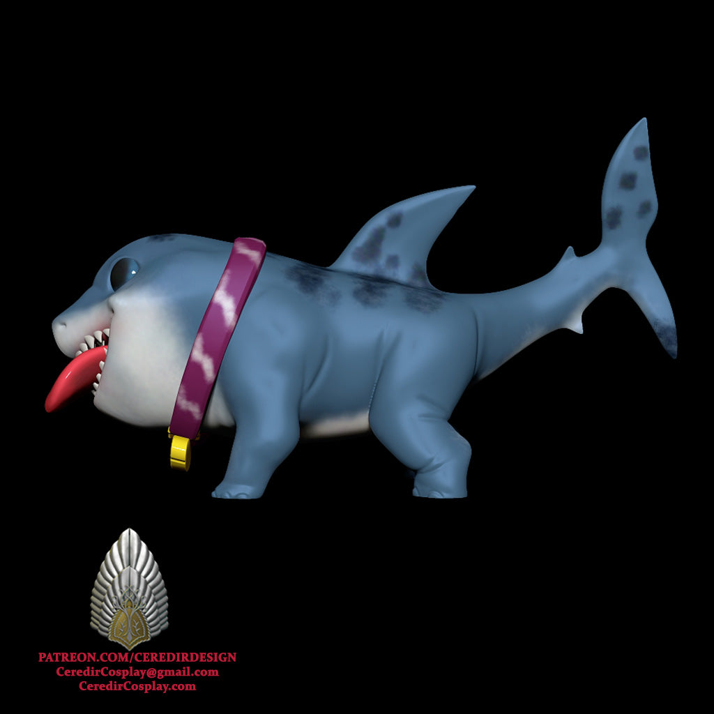 Marvel Rising Jeff The Land Shark toy 3D DIGITAL DOWNLOAD