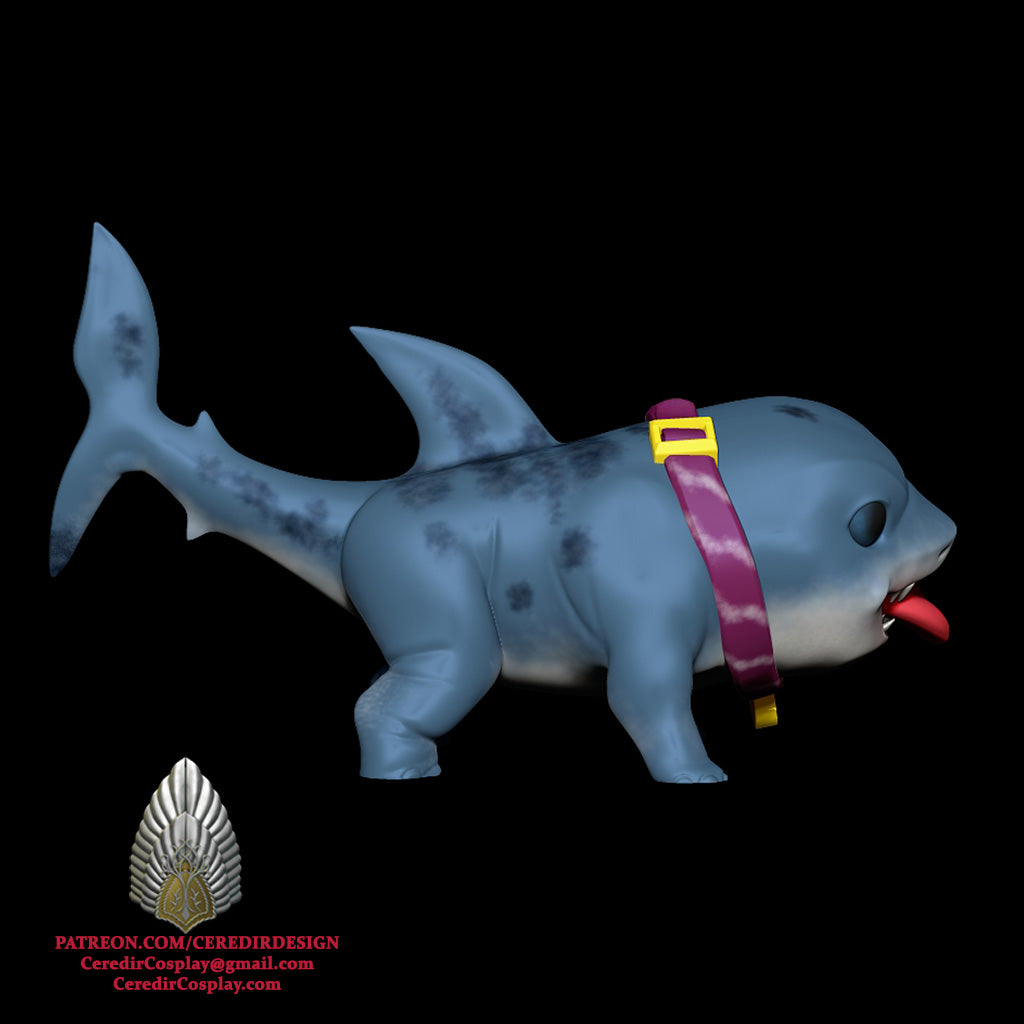 Marvel Rising Jeff The Land Shark toy 3D DIGITAL DOWNLOAD