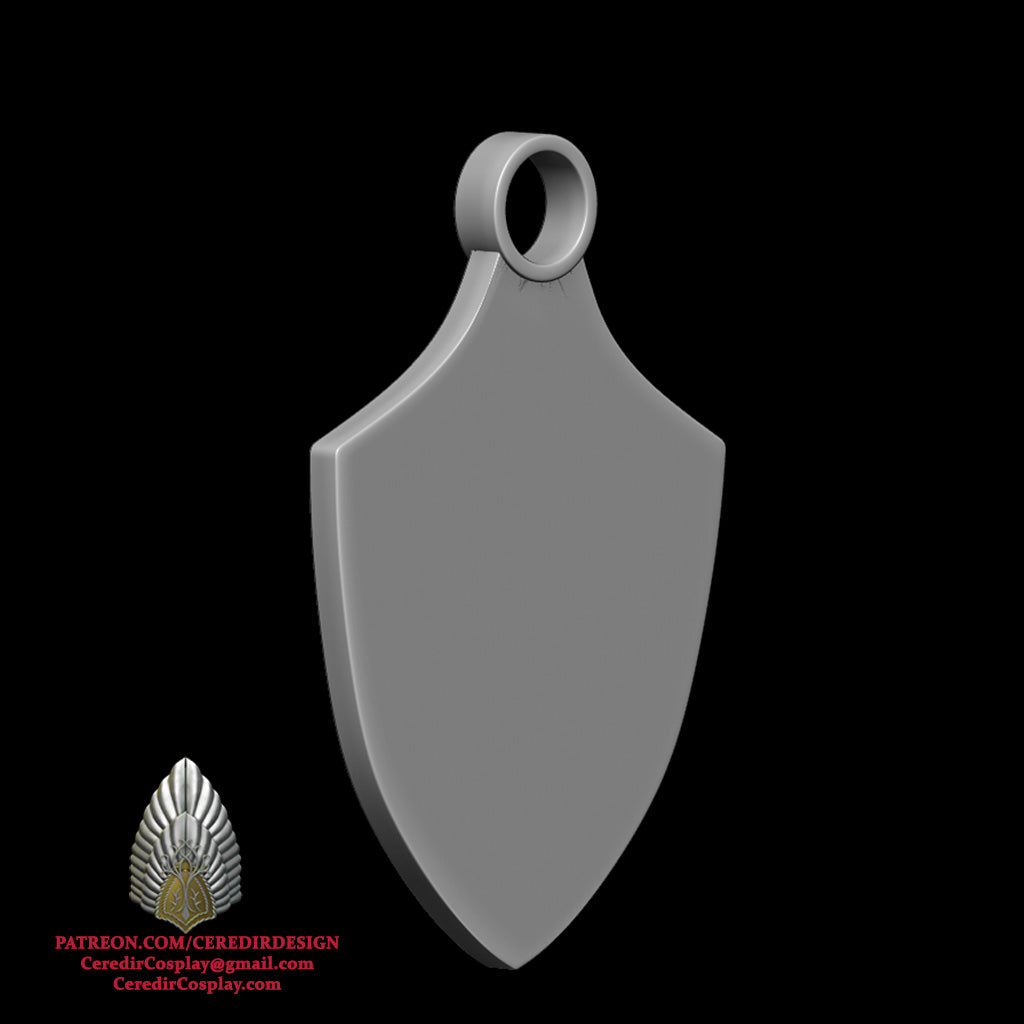 Aragorn Elessar Earrings lord of the rings 3D DIGITAL DOWNLOAD