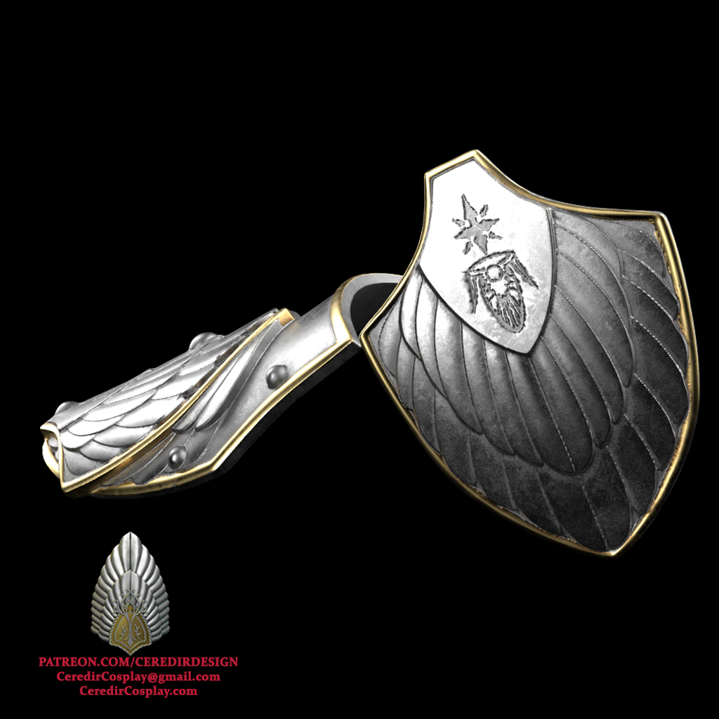 King Elessar Aragorn foot armour lord of the rings 3D DIGITAL DOWNLOAD