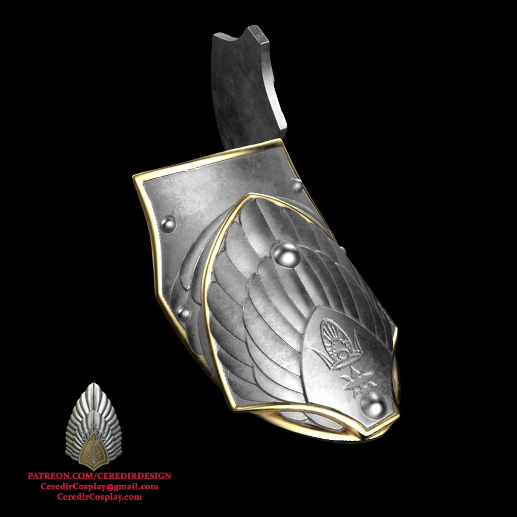 King Elessar Aragorn foot armour lord of the rings 3D DIGITAL DOWNLOAD