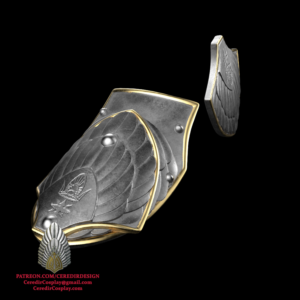 King Elessar Aragorn foot armour lord of the rings 3D DIGITAL DOWNLOAD