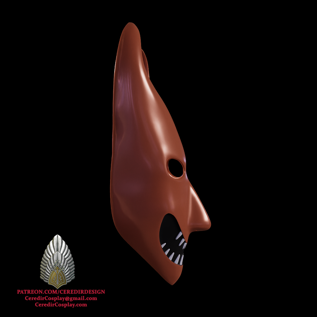 Lockhalf Mask Nightmare before Christmas 3d digital download