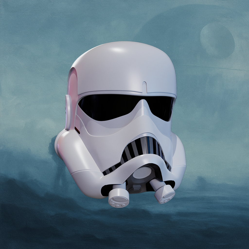Storm Trooper Ralph Mcquarrie Star Wars 3D DIGITAL DOWNLOAD