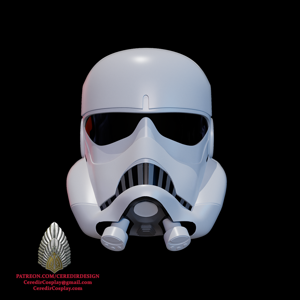 Storm Trooper Ralph Mcquarrie Star Wars 3D DIGITAL DOWNLOAD
